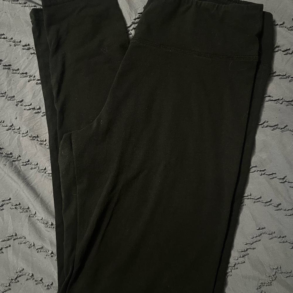 Aerie Black Cotton Leggings